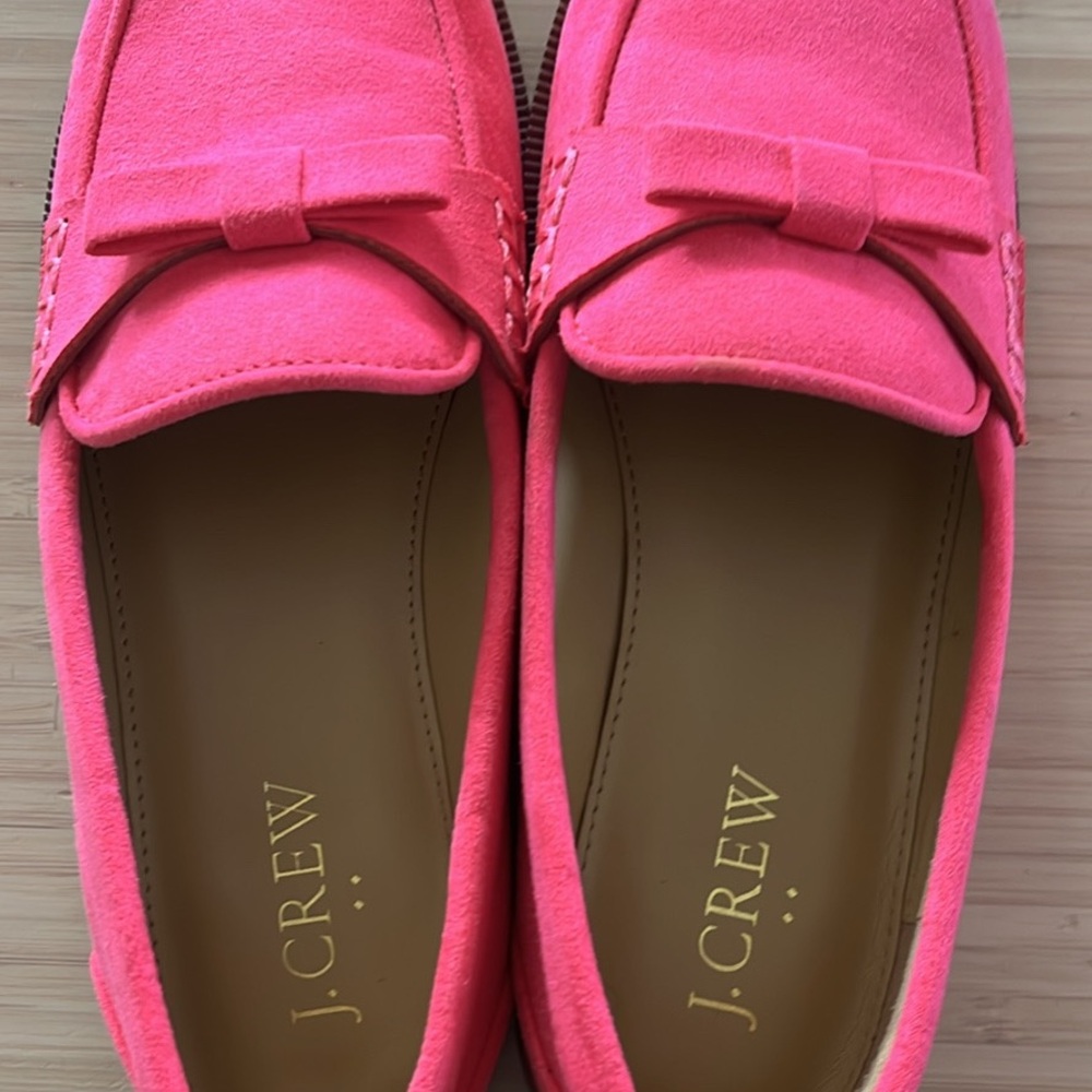 J. Crew Pink Loafers - Picture 3 of 4